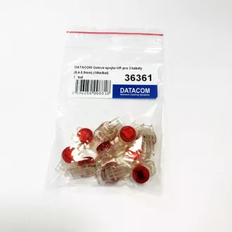 DATACOM gél csatlakozó UR 3 kábelhez (0,4-0,9mm) (10db/csomag)