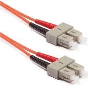 Optikai patch kábel duplex SC-SC, 50/125 um MM, 3 m, OM2