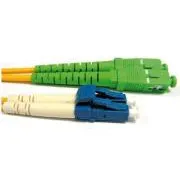 FO duplex patchcord LC-SC/APC 9/125 µm SM, 2 m, OS2