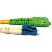 FO duplex patchcord LC-SC/APC 9/125 µm SM, 2 m, OS2
