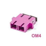 Optikai csatoló SC/PC többmódusú 50/125 duplex OM4 optikai csatoló