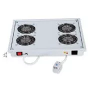 Vent.j. felső (alsó) 4x ventilátor 220V/92W szürke