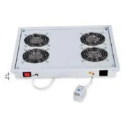 Vent.j. felső (alsó) 4x ventilátor 220V/92W szürke
