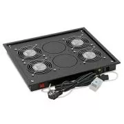 Vent.j. felső (alsó) 4x ventilátor 220V/92W Fekete