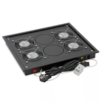 Vent.j. felső (alsó) 4x ventilátor 220V/92W Fekete