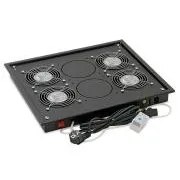 Vent.j. felső (alsó) 4x ventilátor 220V/92W Fekete