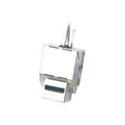 DATACOM Keystone cat5E ezüst STP dual-mini