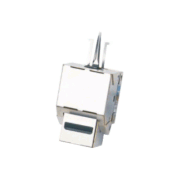 DATACOM Keystone CAT6 STP ezüst kettős-mini