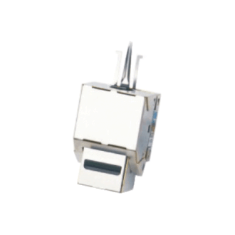 DATACOM Keystone CAT6 STP ezüst kettős-mini DATACOM Keystone CAT6 STP ezüst kettős-mini
