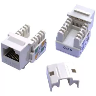 DATACOM keystone cat6 fehér UTP