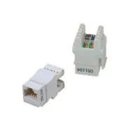 DATACOM UTP Keystone Cat6 fehér Dual Slim hátsó bevágás