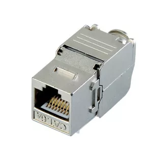 DATACOM STP Keystone 10G RJ45 CAT6A önvágó 10G RJ45 CAT6A