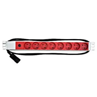 Tápegység PDU 19",8xCSN,1xC14,10A,1U,2 m kábel Tápegység PDU 19",8xCSN,1xC14,10A,1U,2 m kábel