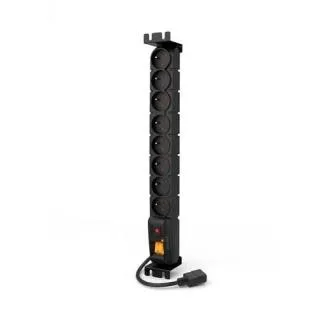 19"-os tápegység ACAR S8/3m 8x230V-3m IEC320 C14 19"-os tápegység ACAR S8/3m 8x230V-3m IEC320 C14