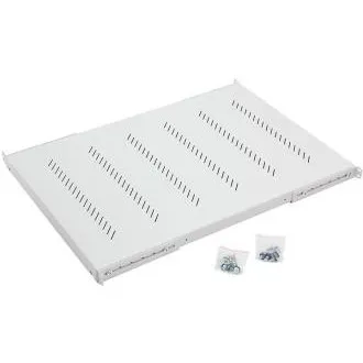 19"-os polc H4 perforált 1U/650mm, max.150kg szürke 19"-os polc H4 perforált 1U/650mm, max.150kg szürke