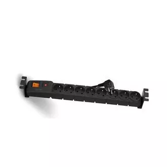19"-os tápegység 8x230V, 3m, kapcsoló, túláramvédelem, hővédelem, hővédelem. 19"-os tápegység 8x230V, 3m, kapcsoló, túláramvédelem, hővédelem, hővédelem.