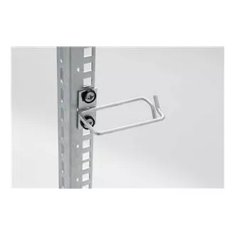 Lashing horog 80x80 D3 fém bal oldali rögzítés, jobb oldali kapu