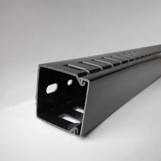 Kábelkezelő 1U 40x40 (2M) FEKETE Kábelkezelő 1U 40x40 (2M) FEKETE