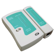 DATACOM kábeltesztelő LED RJ 45 / RJ 11 / RJ 12