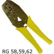 RG58/59 csatlakozó fogó RG58/59 racsni