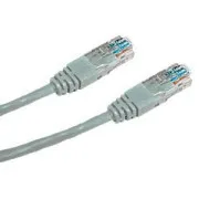 DATACOM Crossover UTP patch kábel 0,5m Cat5e szürke