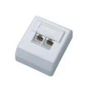 DATACOM UTP dupla aljzat a vakolat felett 45 fokban - Cat5e