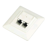 DATACOM UTP dupla aljzat 45 fok - Cat5e