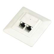 DATACOM UTP dupla aljzat 45 fok - Cat5e