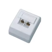DATACOM UTP dupla aljzat vakolat felett Cat6 FA-1004