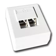 DATACOM STP dupla aljzat a vakolat felett Cat6 FA-1004