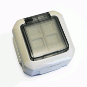 ABB adatcsatlakozó OUTDOOR IP54 STP CAT5E 2xRJ45