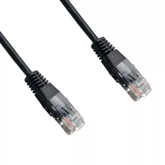 DATACOM patch kábel UTP cat5e 0,25M fekete DATACOM patch kábel UTP cat5e 0,25M fekete