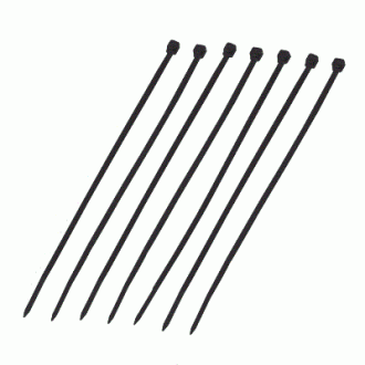 DATACOM Feszítőszalag (3,6x200) fekete 100db