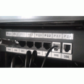 DATACOM adapter RJ45 RJ12-re (RJ11) fehér 100db