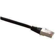 Patch kábel FTP cat5e 0,25M fekete