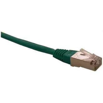 Patch kábel FTP cat5e 0,25M zöld
