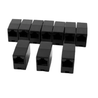 RJ45 (UTP), cat5, fekete RJ45 (UTP), cat5, fekete