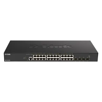 D-Link DXS-1210-28T 24 x 10G Base-T port 4 x 10G/25G SFP28 portok Intelligens menedzselt kapcsoló D-Link DXS-1210-28T 24 x 10G Base-T port 4 x 10G/25G SFP28 portok Intelligens menedzselt kapcsoló