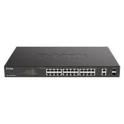 D-Link DGS-1100-26MPV2/E26-Port PoE  Gigabit Smart Man. Switch, 370W