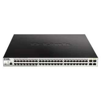 D-Link DGS-1210-52MP/ME/E 48x 1G PoE   4x 1G SFP Metro Ethernet menedzselt kapcsoló