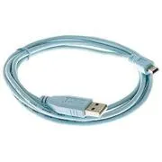 6 láb hosszú konzol kábel A és mini-B típusú USB csatlakozókkal