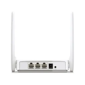 Mercusys AC10 AC1200 router, 2xLAN, 1xWAN, 4x fix antenna
