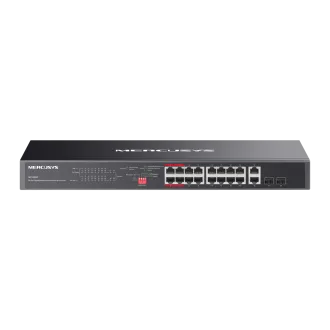Mercusys MS120GP 20xGb asztali kapcsoló (16xPOE )