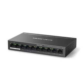 Mercusys MS110P 10xFE asztali kapcsoló 8xPoE