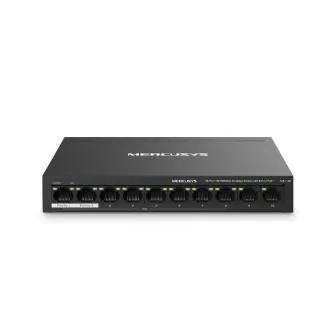 Mercusys MS110P 10xFE asztali kapcsoló 8xPoE Mercusys MS110P 10xFE asztali kapcsoló 8xPoE
