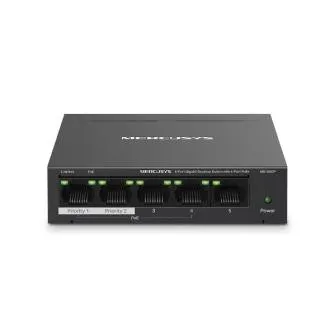 Mercusys MS105GP 5xGb destop kapcsoló 4xPoE Mercusys MS105GP 5xGb destop kapcsoló 4xPoE