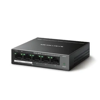 Mercusys MS105GP 5xGb destop kapcsoló 4xPoE Mercusys MS105GP 5xGb destop kapcsoló 4xPoE