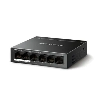 Mercusys MS106LP 6xFE asztali kapcsoló, 4xPoE Mercusys MS106LP 6xFE asztali kapcsoló, 4xPoE