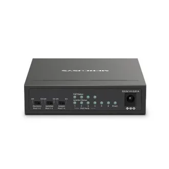 Mercusys MS106LP 6xFE asztali kapcsoló, 4xPoE Mercusys MS106LP 6xFE asztali kapcsoló, 4xPoE