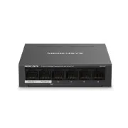 Mercusys MS106LP 6xFE asztali kapcsoló, 4xPoE